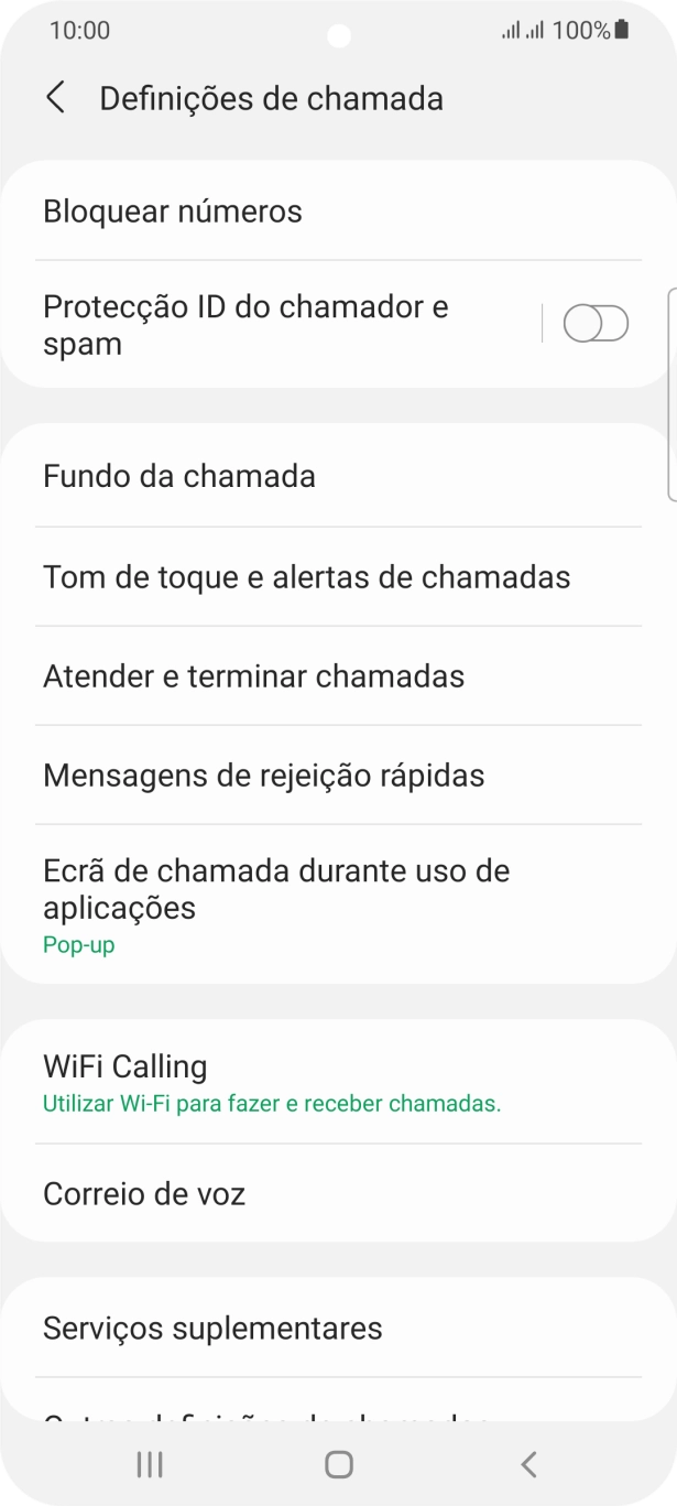 Prima Serviços suplementares.