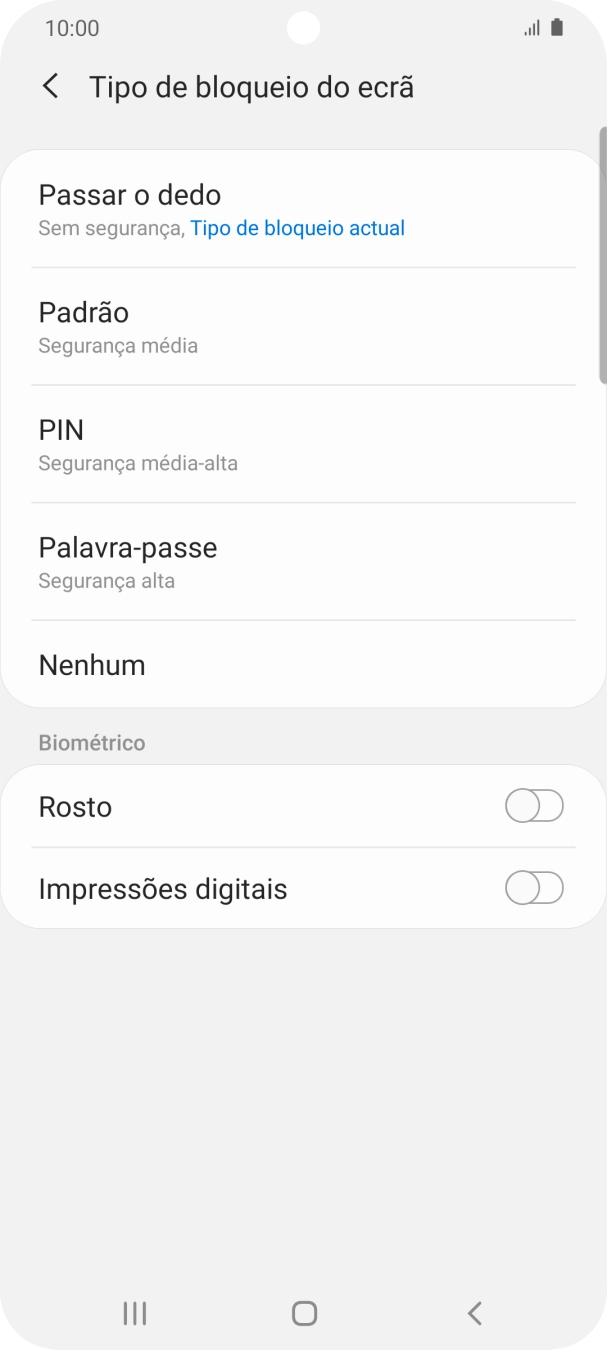 Prima Impressões digitais.