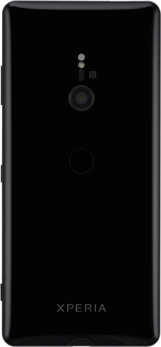 Imagen 2: Vista posterior del Sony Xperia XZ3 - Black