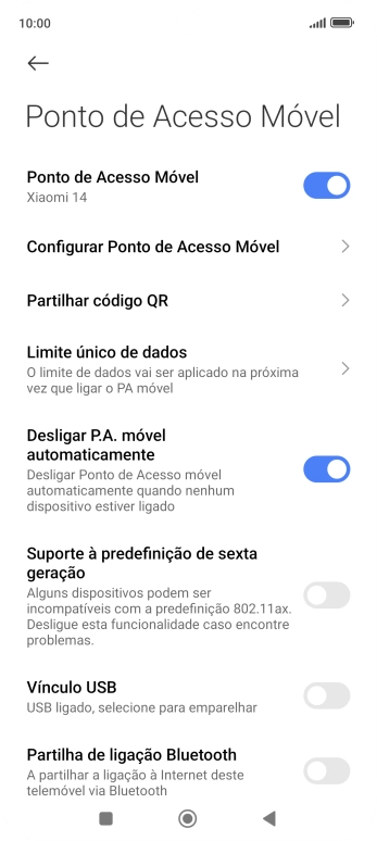 Prima a tecla de início para terminar e voltar ao ecrã inicial.