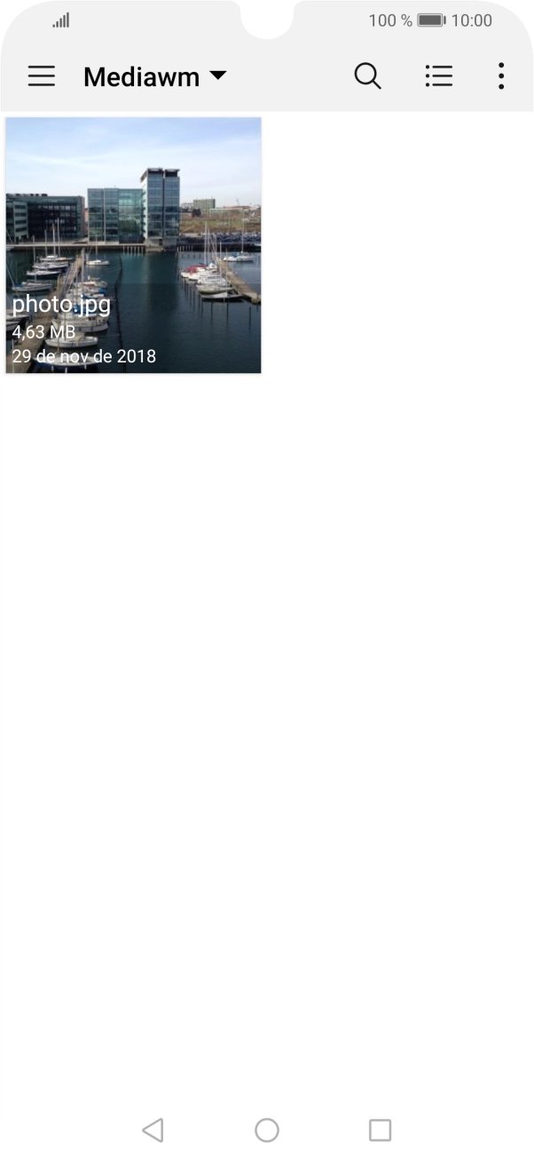 Prima a imagem pretendida.