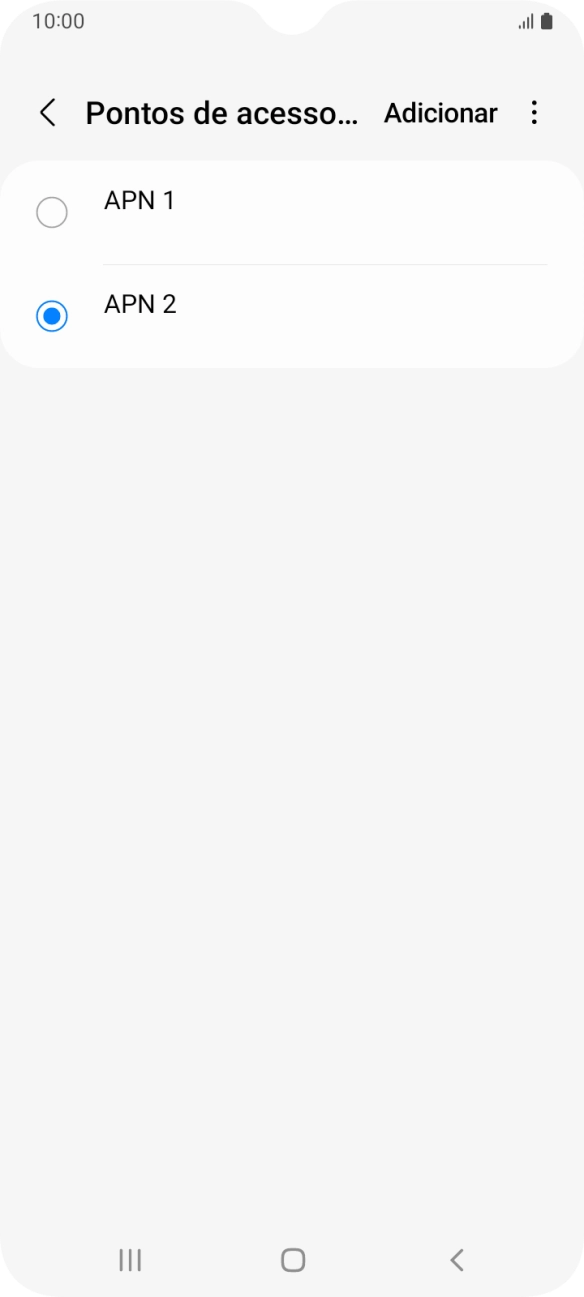Prima a tecla de início para terminar e voltar ao ecrã inicial.