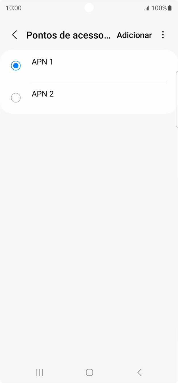 Prima o campo junto à ligação de dados para a ativar.