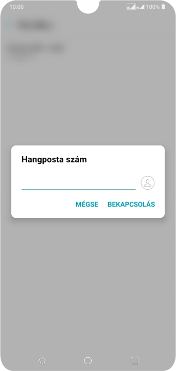 Írd be azt, hogy +36709090999, és válaszd a BEKAPCSOLÁS lehetőséget.