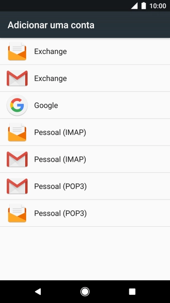 Prima Pessoal (IMAP).