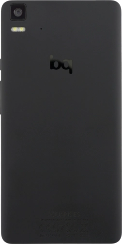 Imagen 2: Vista posterior del bq Aquaris E5 - Black