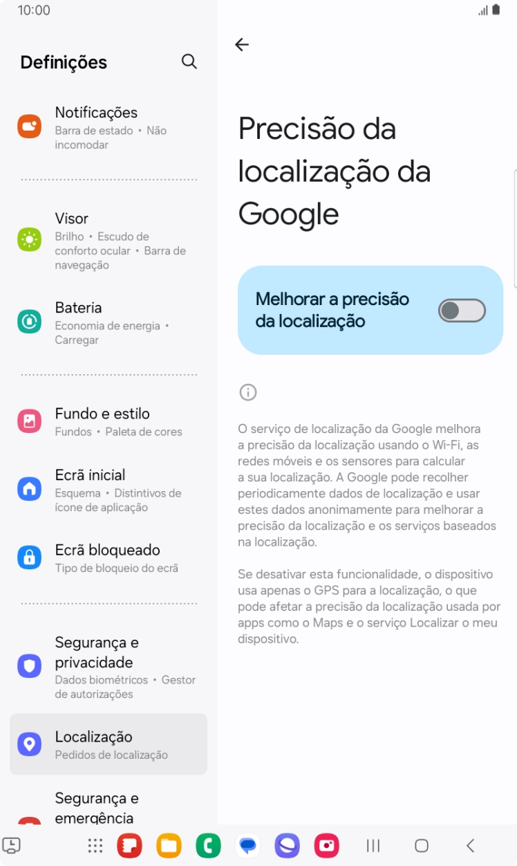 Se premir o indicador junto a 