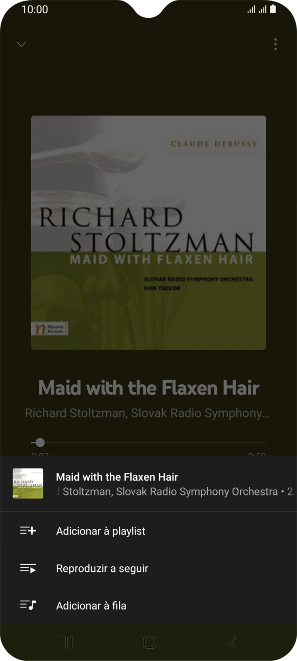 Prima Adicionar à playlist.