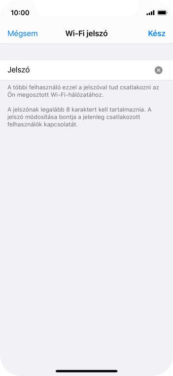 Válaszd a Kész lehetőséget.