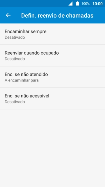 Prima a tecla de início para terminar e voltar ao ecrã inicial.