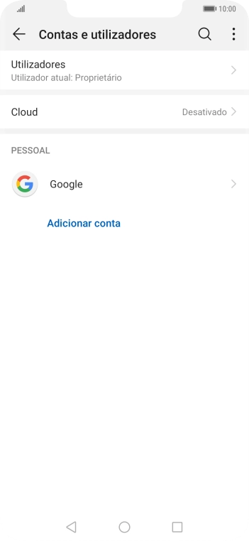 Prima a tecla de início para terminar e voltar ao ecrã inicial.