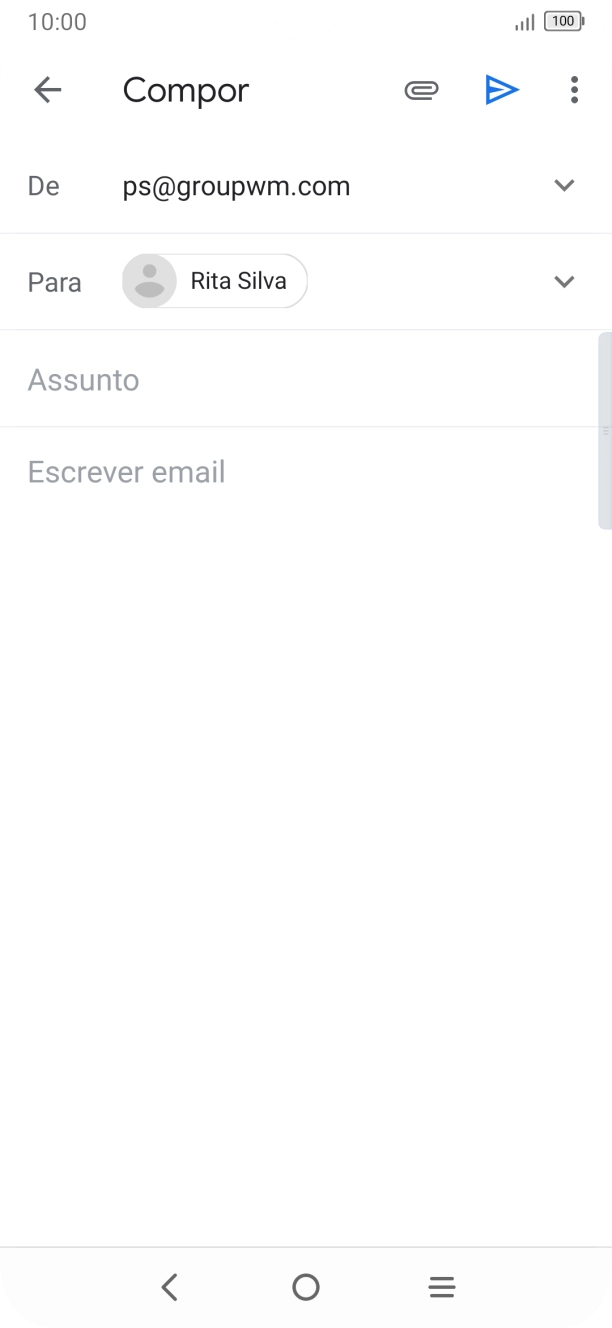 Prima Assunto e introduza o assunto pretendido.