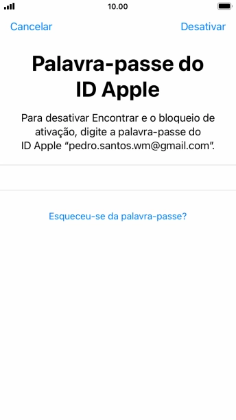 Prima Desactivar.