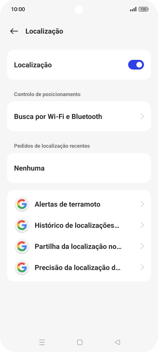 Prima Precisão da localização d....