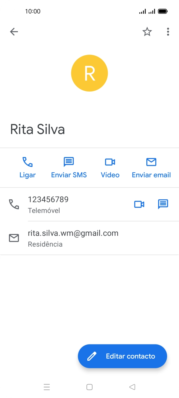 Prima o número pretendido.