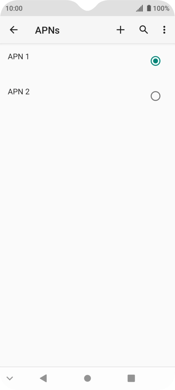 Prima o campo junto à ligação de dados para a ativar.