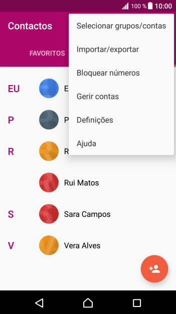 Prima Importar/exportar.