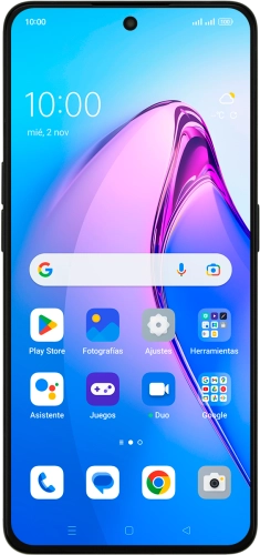 Imagen 1: Vista frontal del OPPO Reno8 Pro 5G - Black