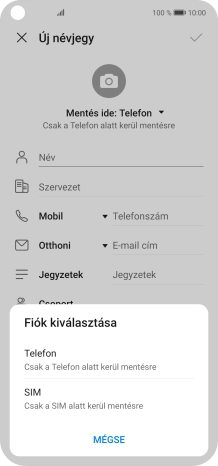 Válaszd a Telefon lehetőséget.