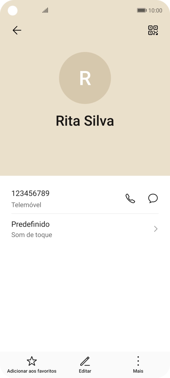 Prima o número pretendido.