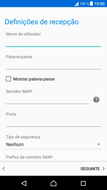 Prima o campo sob 