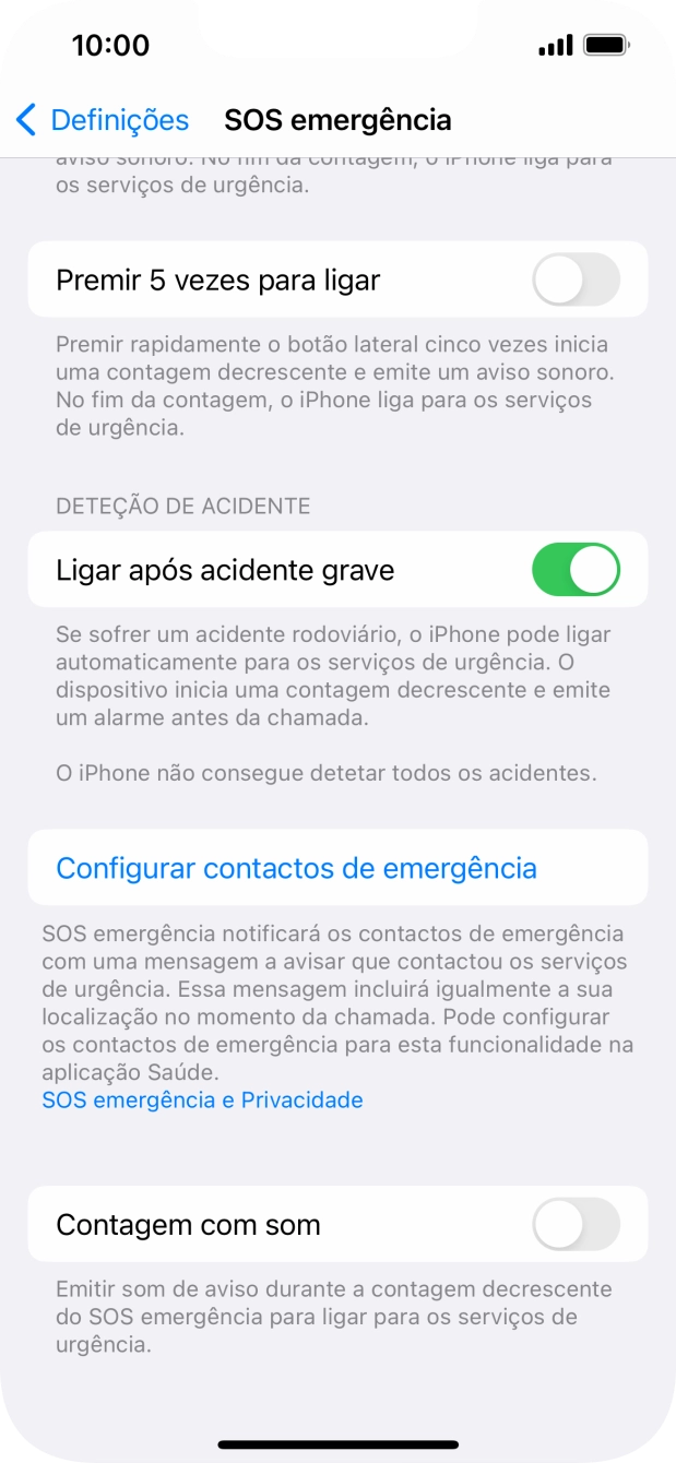 Prima o indicador junto a 