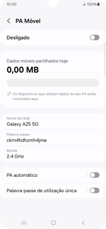 Prima Nome da rede.