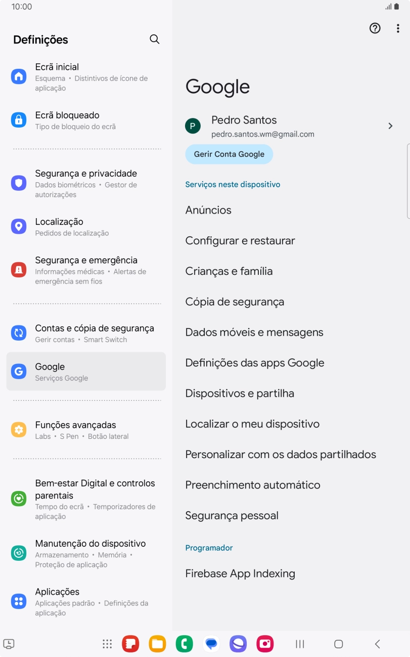 Prima Localizar o meu dispositivo.