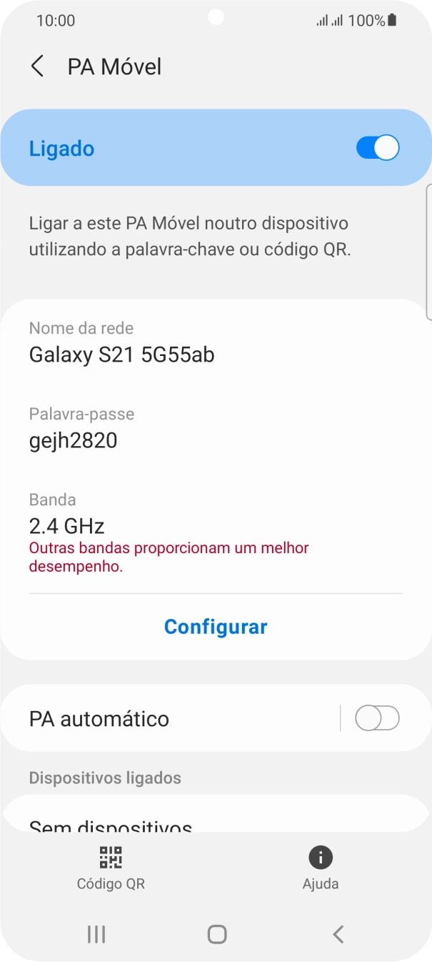 Prima a tecla de início para terminar e voltar ao ecrã inicial.