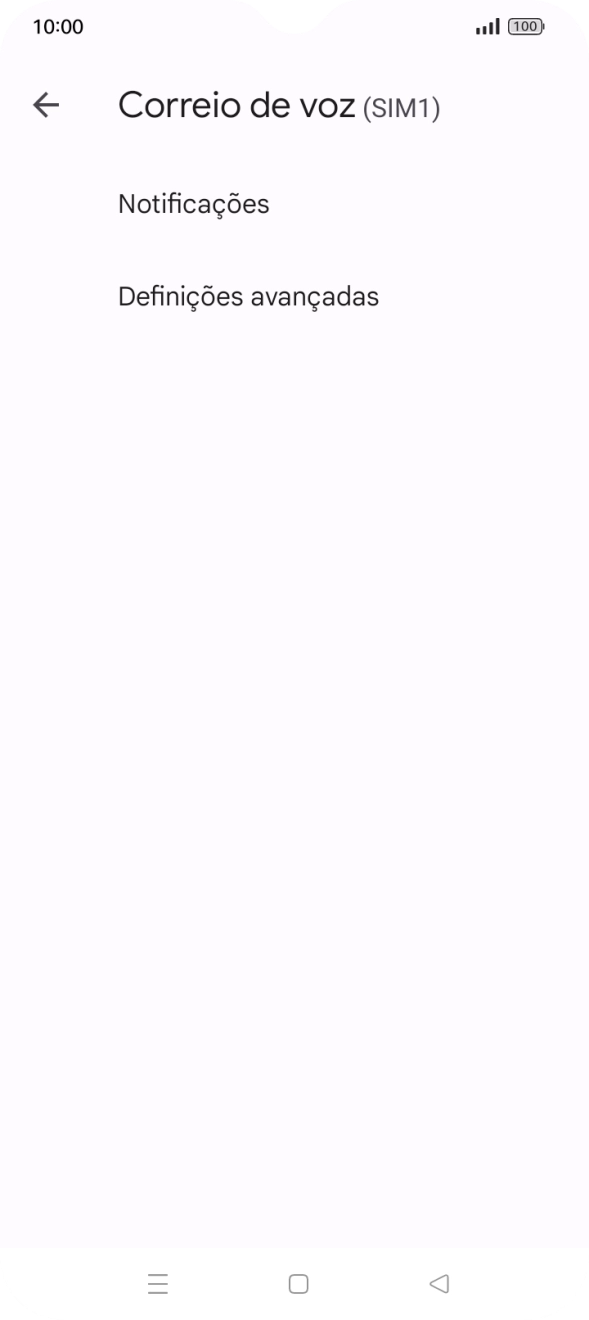 Prima Definições avançadas.