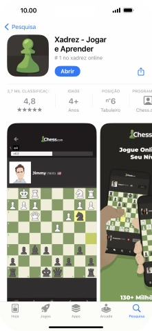 Para voltar ao ecrã inicial, deslize o dedo de baixo para cima a partir da base do ecrã.