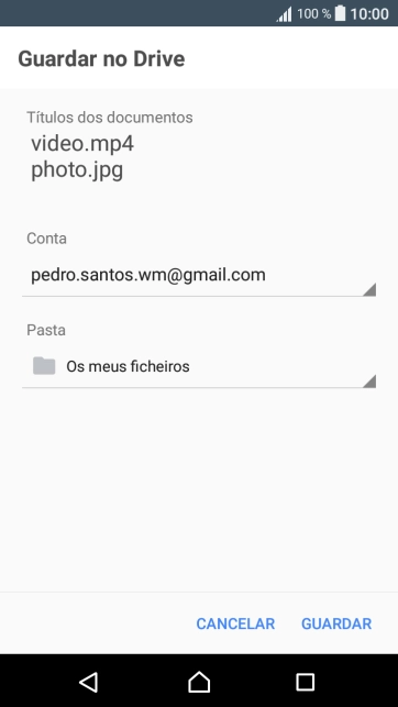 Prima GUARDAR.