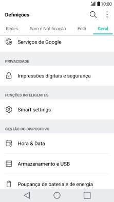 Prima Impressões digitais e segurança.