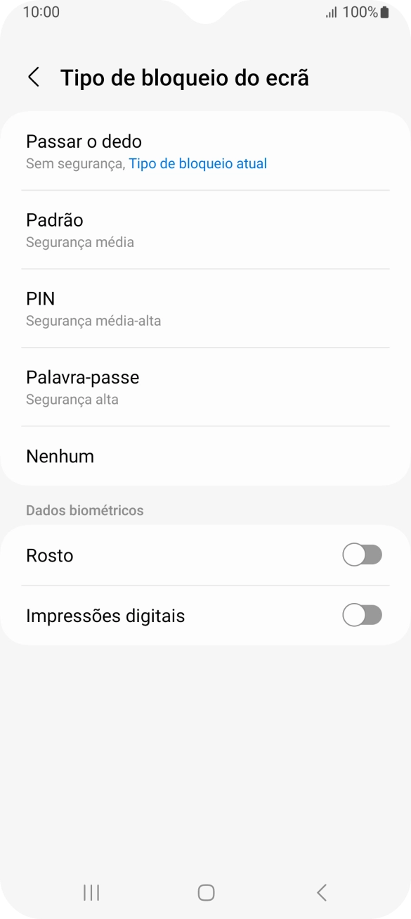 Prima Impressões digitais.