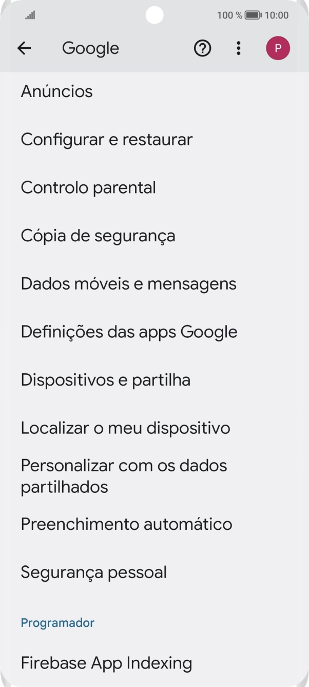 Prima Localizar o meu dispositivo.