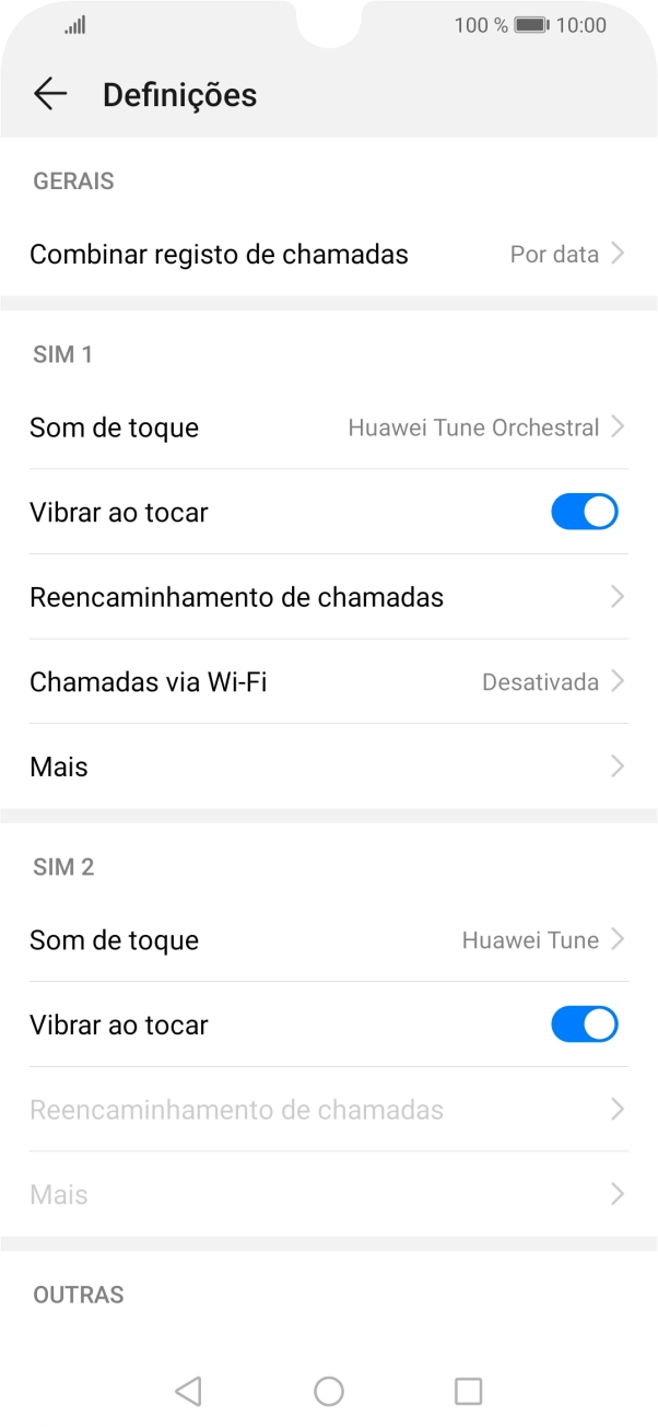Prima Reencaminhamento de chamadas.