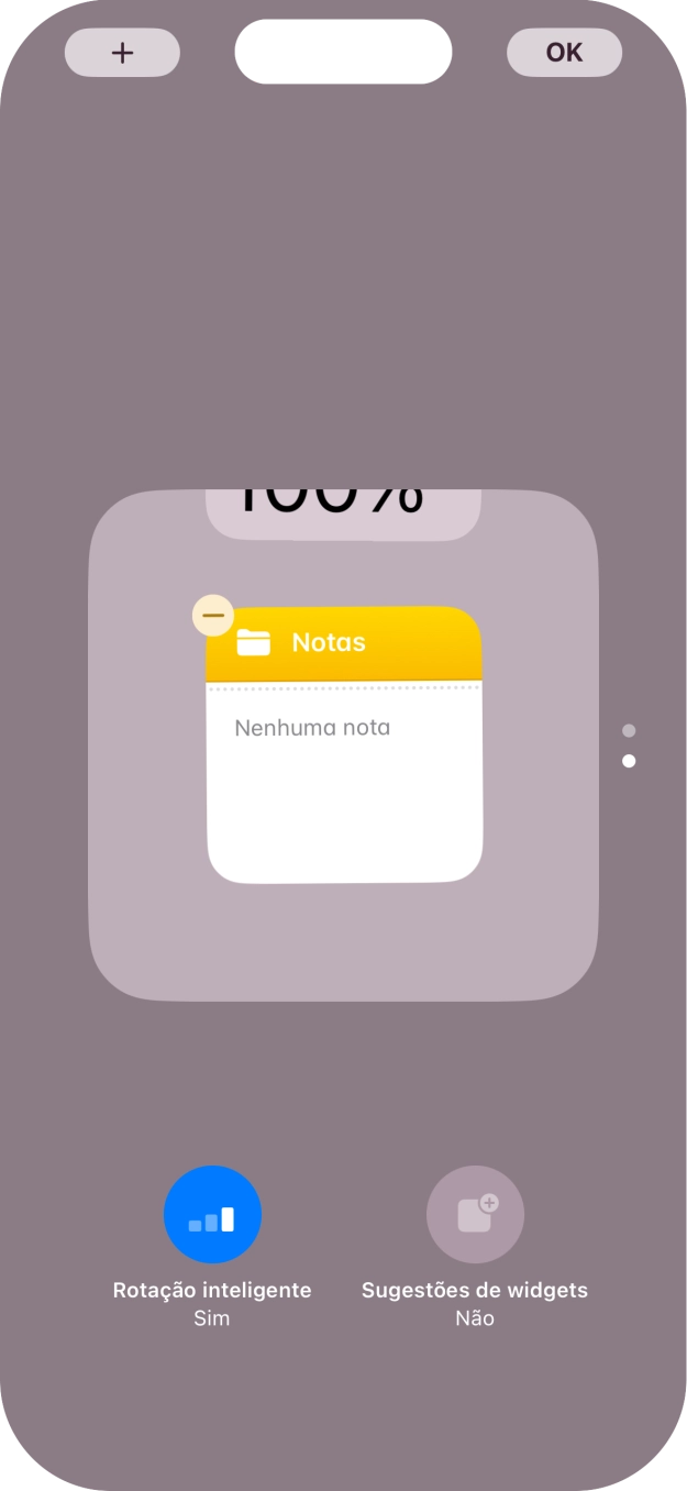 Prima Rotação inteligente para ativar ou desativar a função.