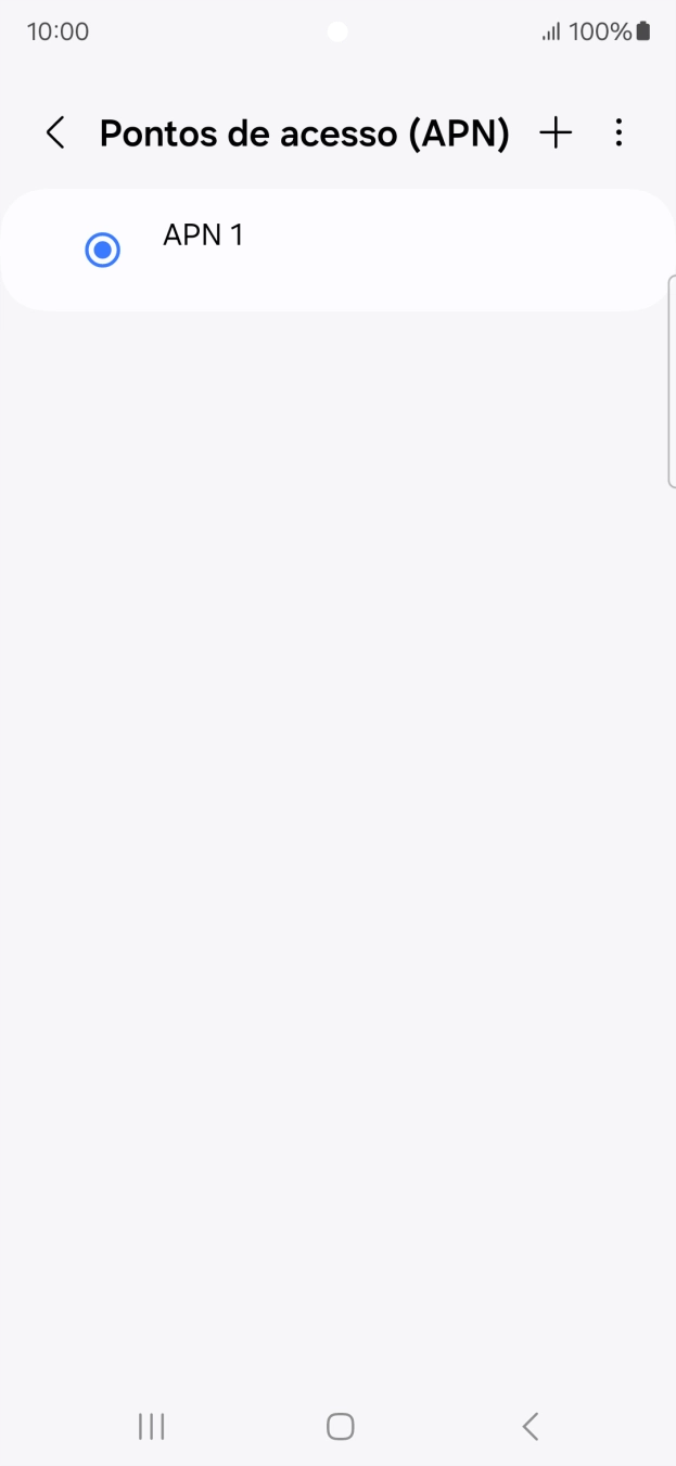 Prima o ícone de nova ligação de dados.