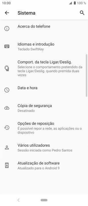 Prima Opções de reposição.