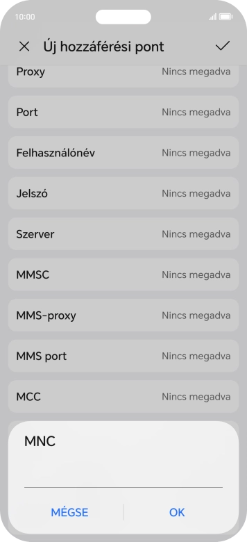 Írd be azt, hogy 70, és válaszd az OK lehetőséget.