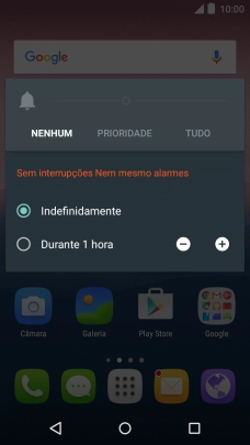 Prima TUDO para desativar o perfil silencioso.