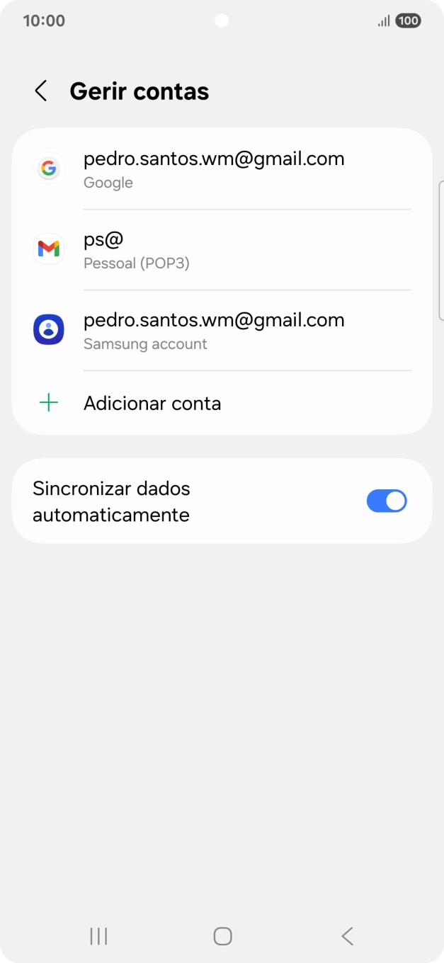 Prima a tecla de início para terminar e voltar ao ecrã inicial.
