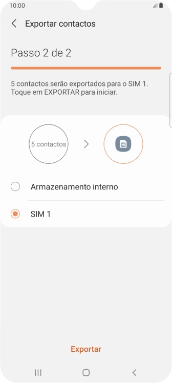 Prima Exportar.