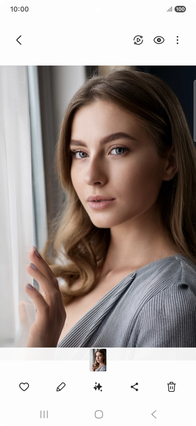 Prima o ícone de AI.