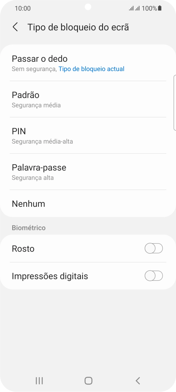 Prima Impressões digitais.