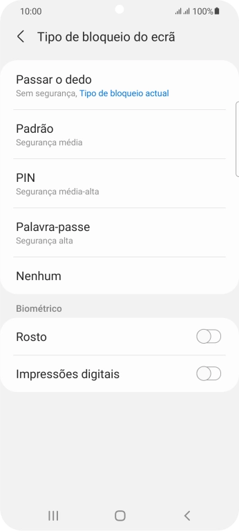 Prima Impressões digitais.