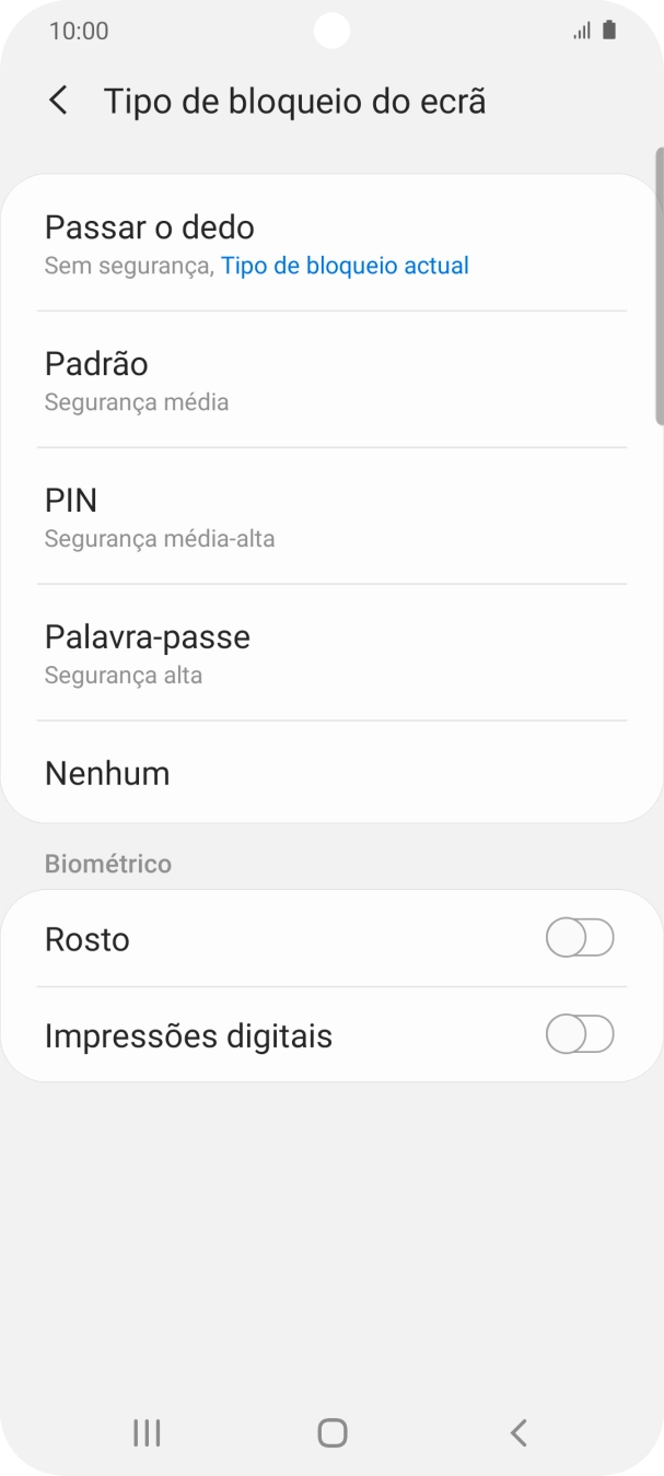 Prima Impressões digitais.
