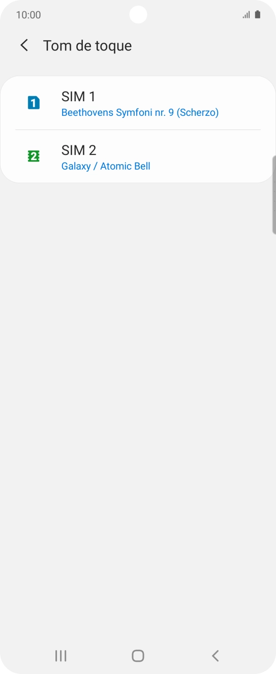 Prima a tecla de início para terminar e voltar ao ecrã inicial.