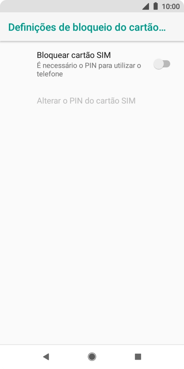 Prima a tecla de início para terminar e voltar ao ecrã inicial.