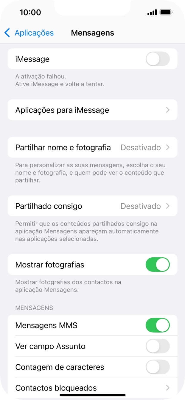 Para voltar ao ecrã inicial, deslize o dedo de baixo para cima a partir da base do ecrã.